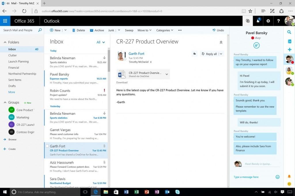 mac skype for business screen shot